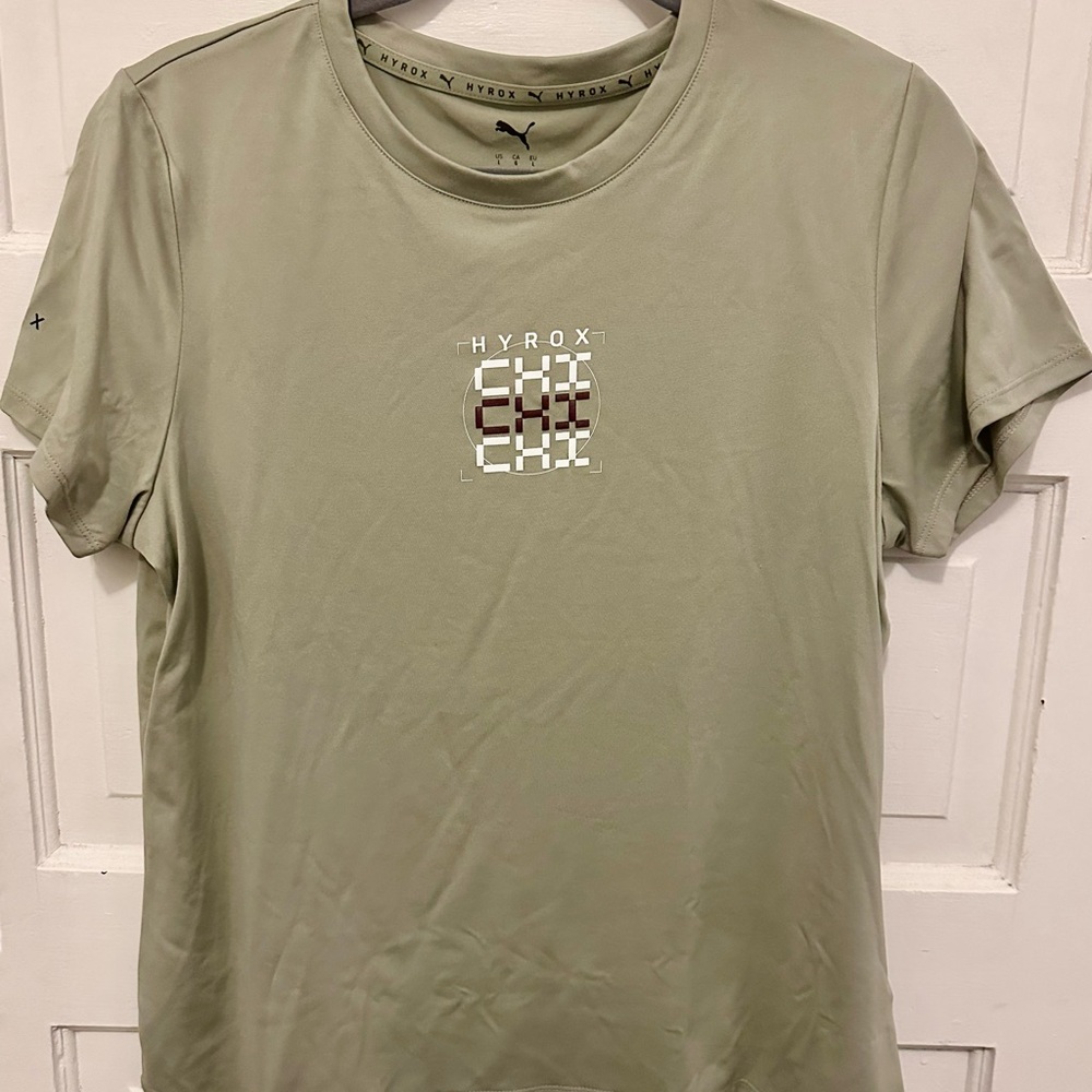 Puma Women’s Hyrox Chicago Olive Green T-Shirt